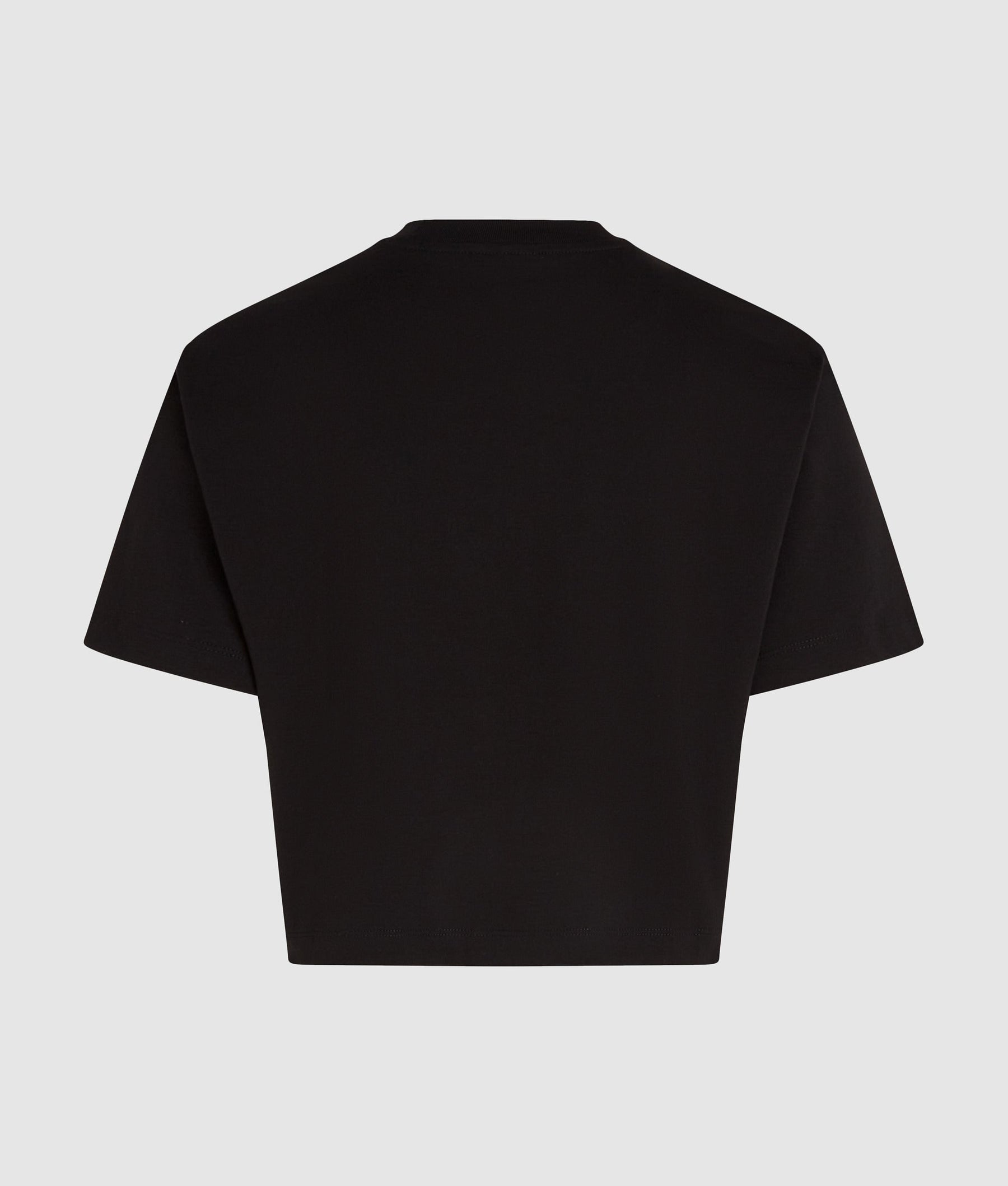 Cropped graffiti T-shirt