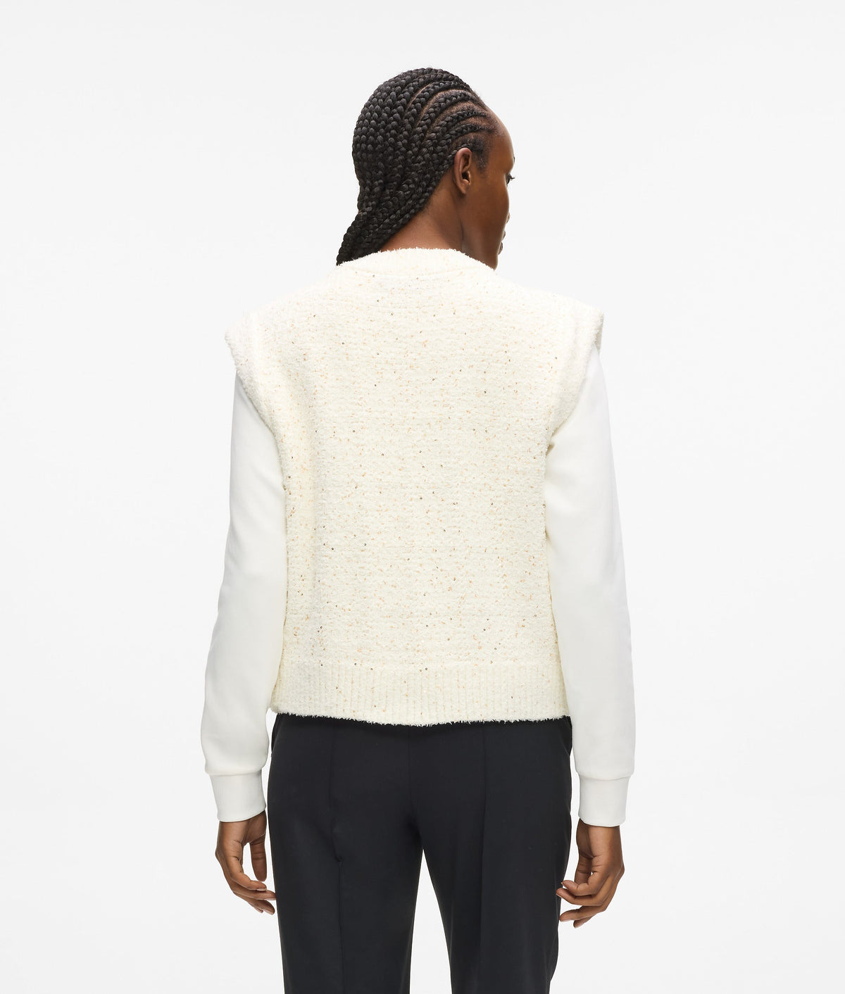 Bouclé waistcoat