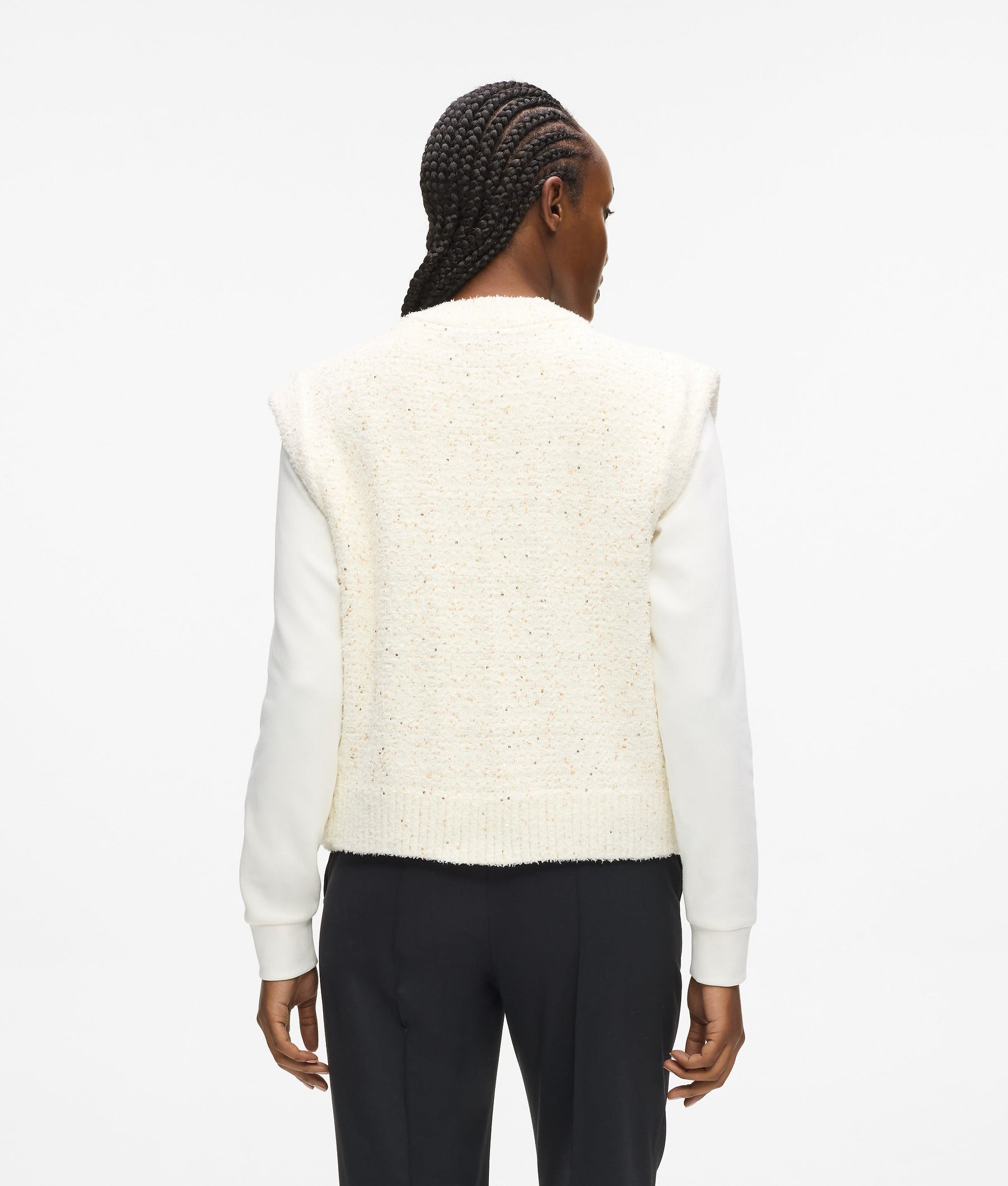 Bouclé waistcoat