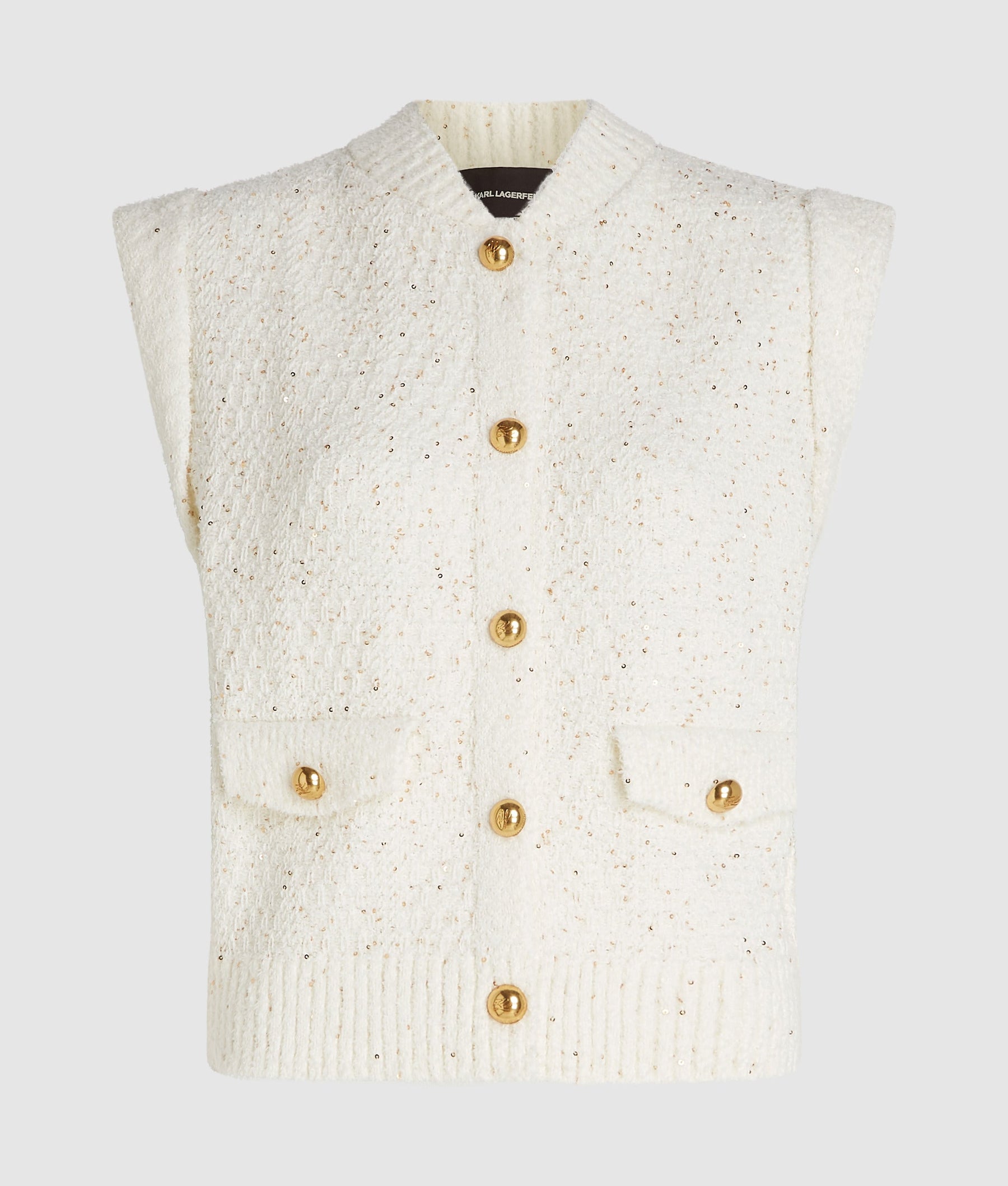 Bouclé waistcoat