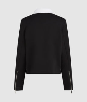 Karl DNA zip-up sweatshirt