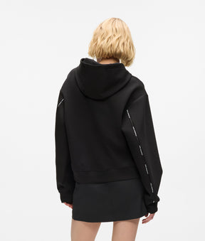 Logo tape hoodie