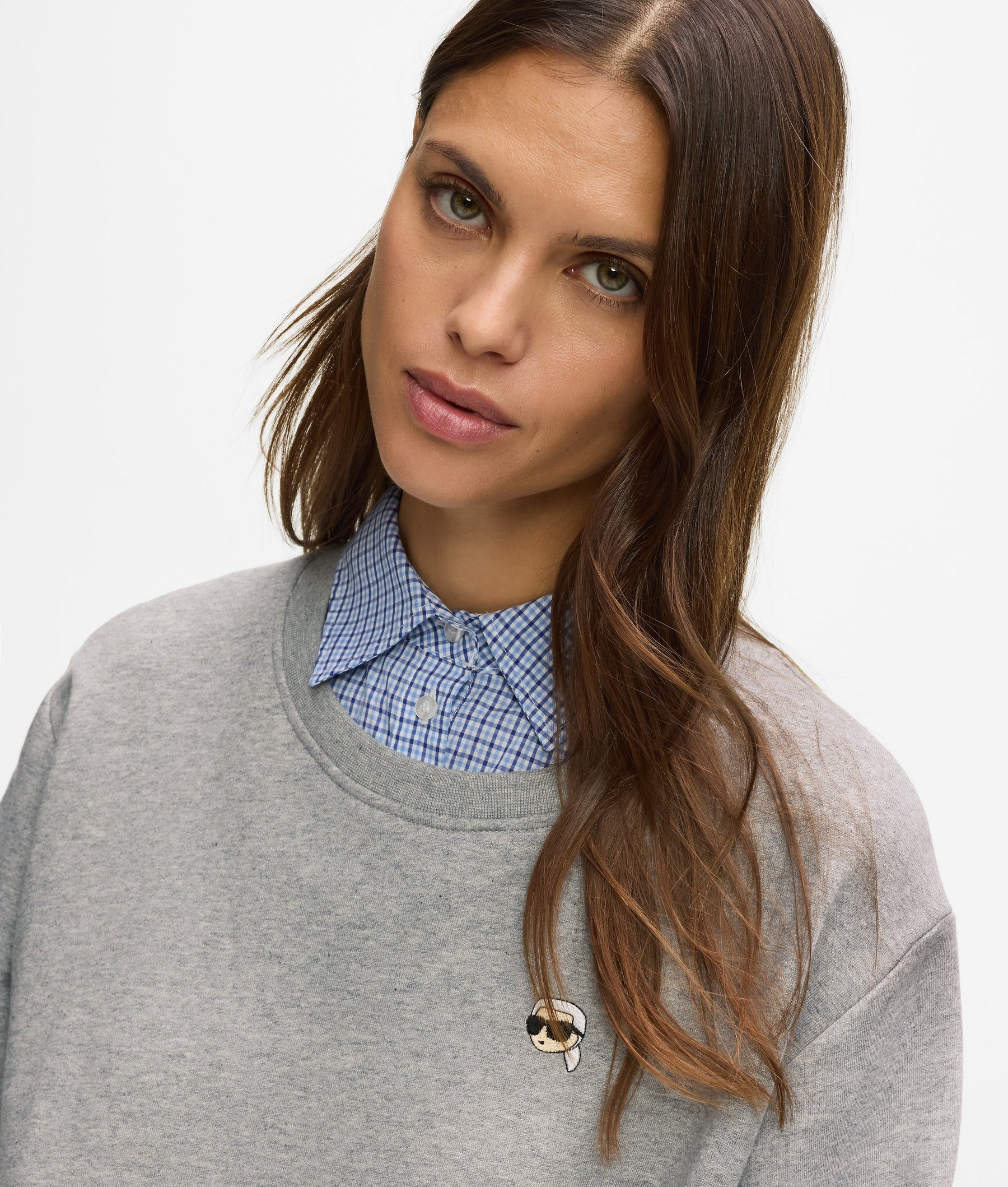 Ikon layered sweatshirt