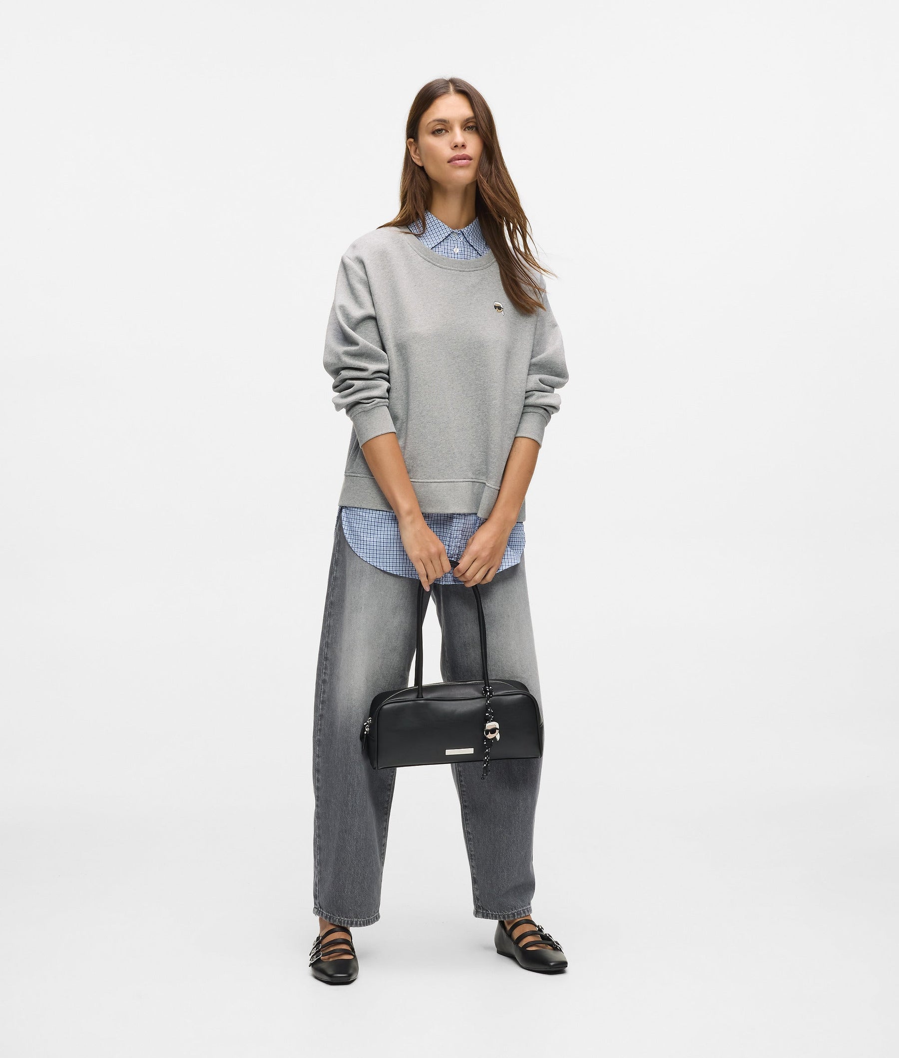 Ikon layered sweatshirt