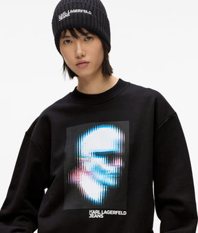 Digitized Karl sweatshirt