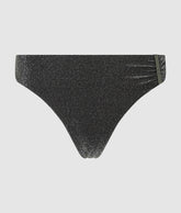 Metallic bikini bottoms