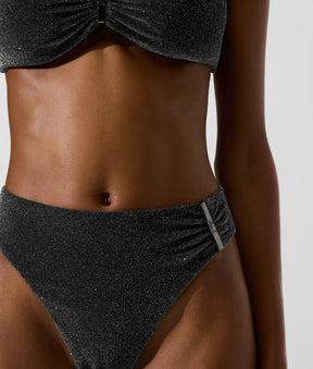 Metallic bikini bottoms