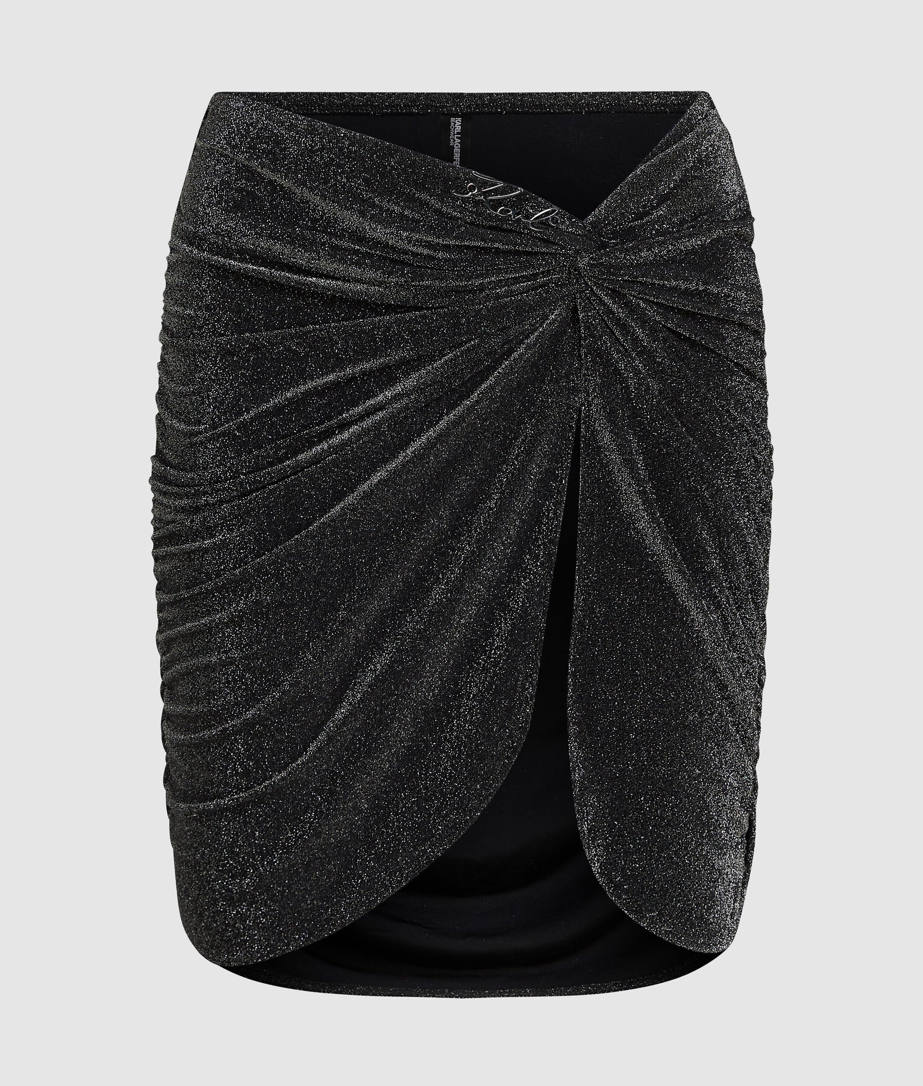 Metallic beach skirt