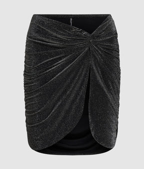 Metallic beach skirt