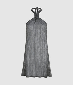 Metallic beach dress