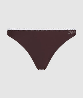 Scallop bikini bottoms