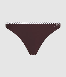 Scallop bikini bottoms