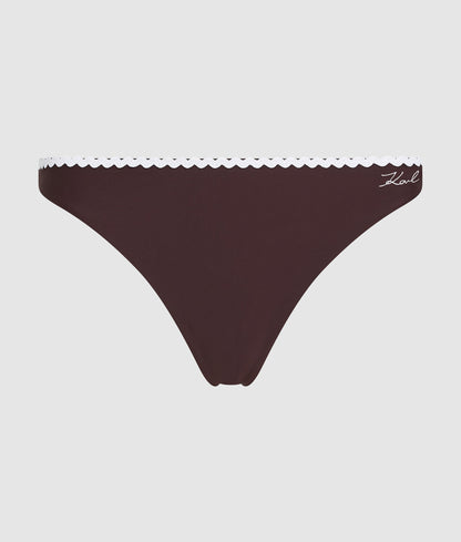 Scallop bikini bottoms