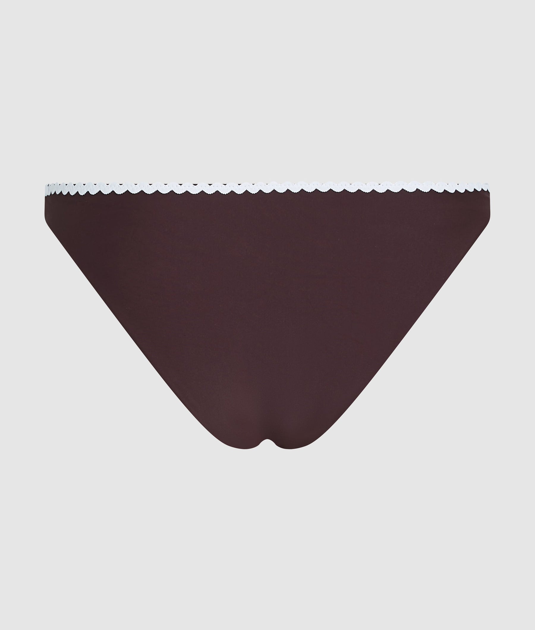 Scallop bikini bottoms