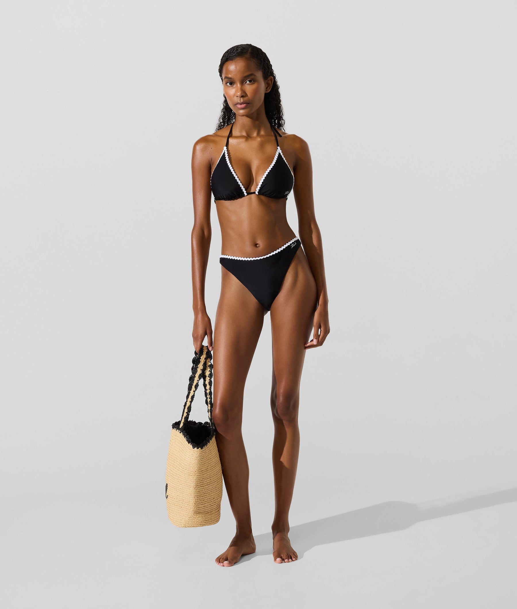 Scallop bikini bottoms