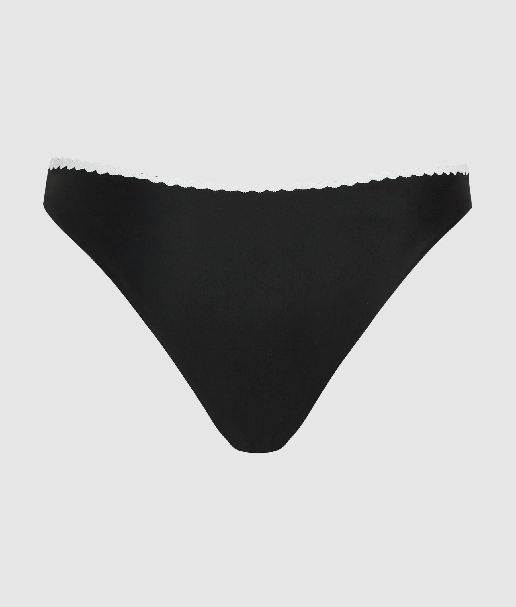 Scallop bikini bottoms