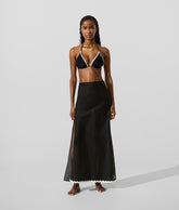 Signature scallop beach skirt