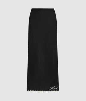 Signature scallop beach skirt