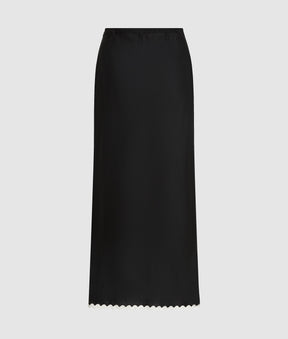 Signature scallop beach skirt