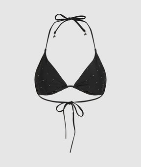 Ikon rhinestone bikini top