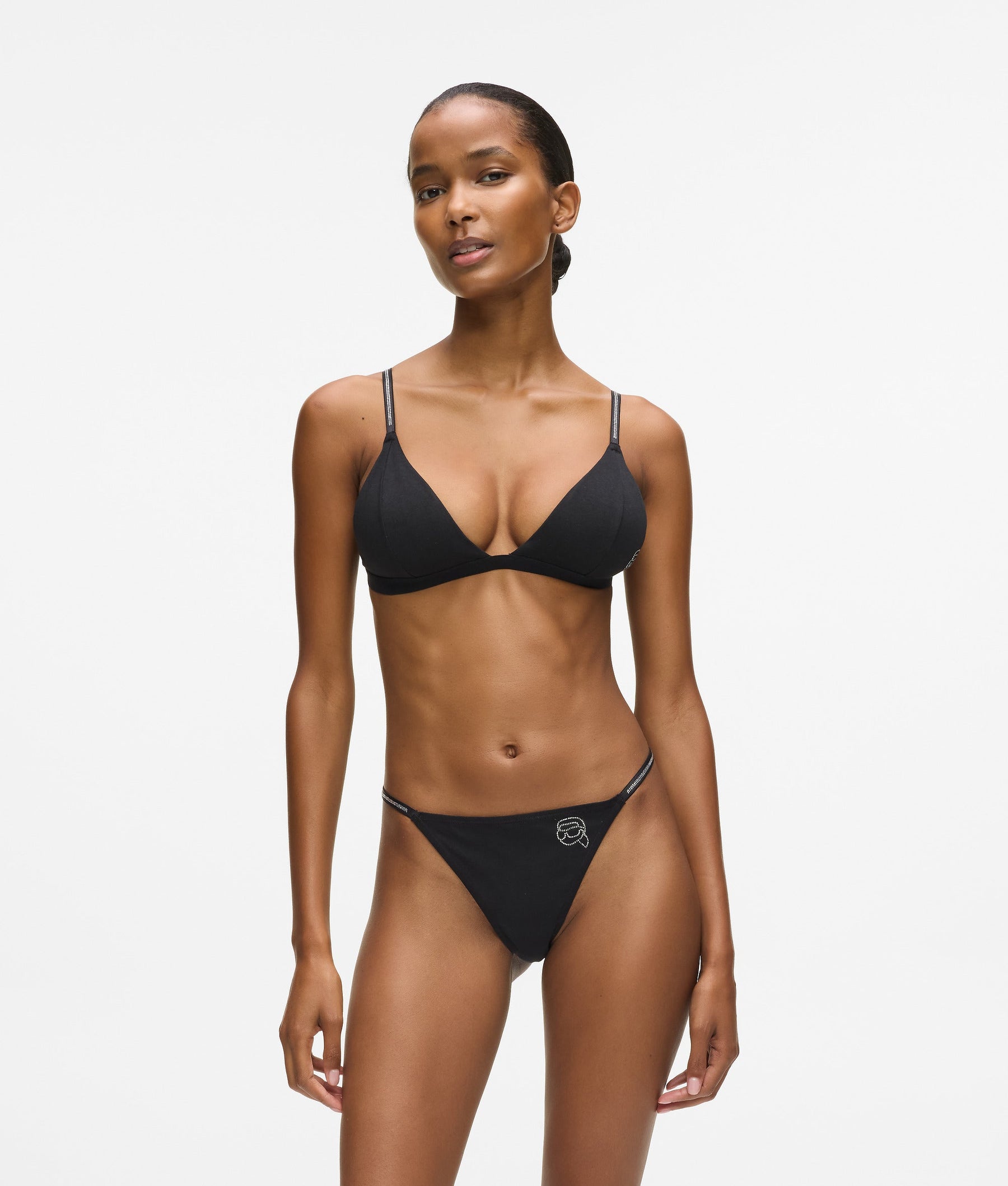 Ikon rhinestones thong