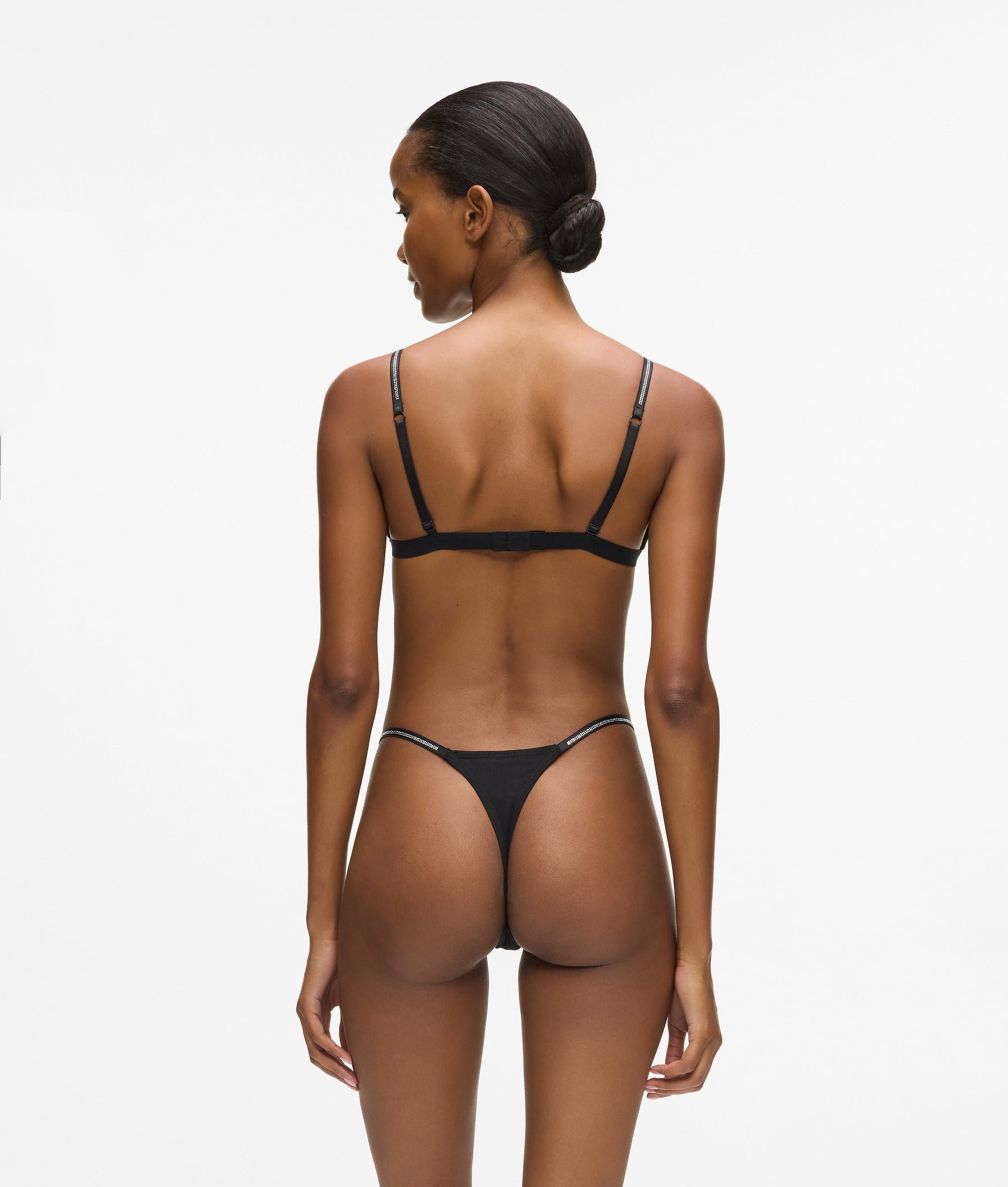 Ikon rhinestones thong