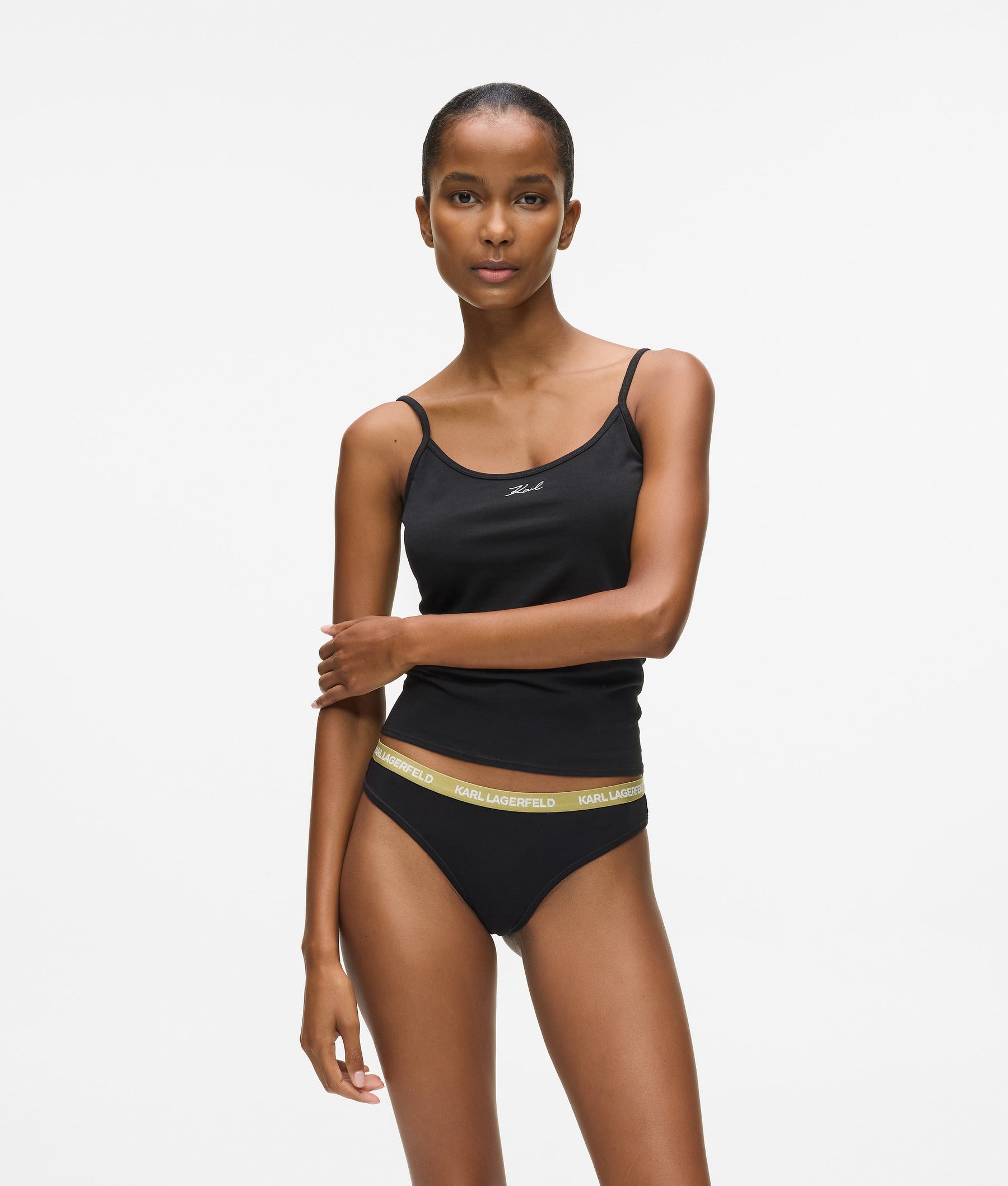 Multicolour waistband thong – 3 pack