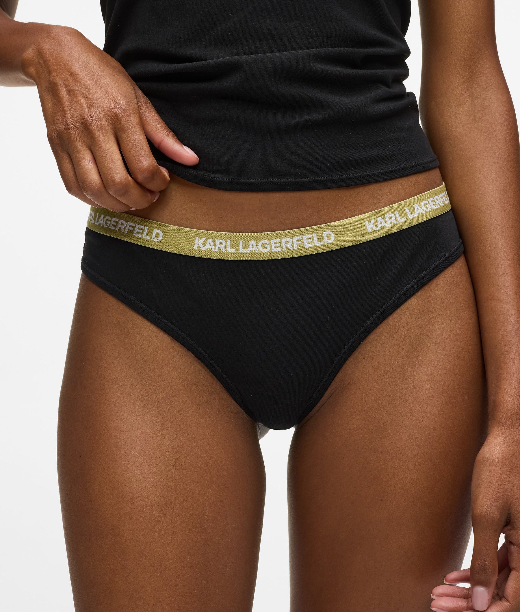 Multicolour waistband thong – 3 pack