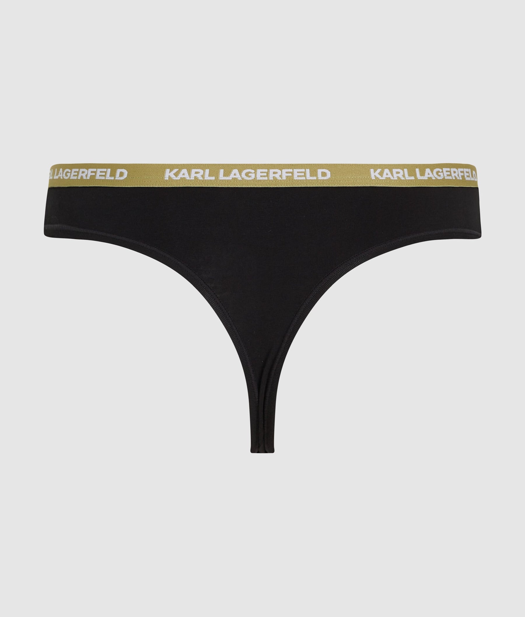Multicolour waistband thong – 3 pack