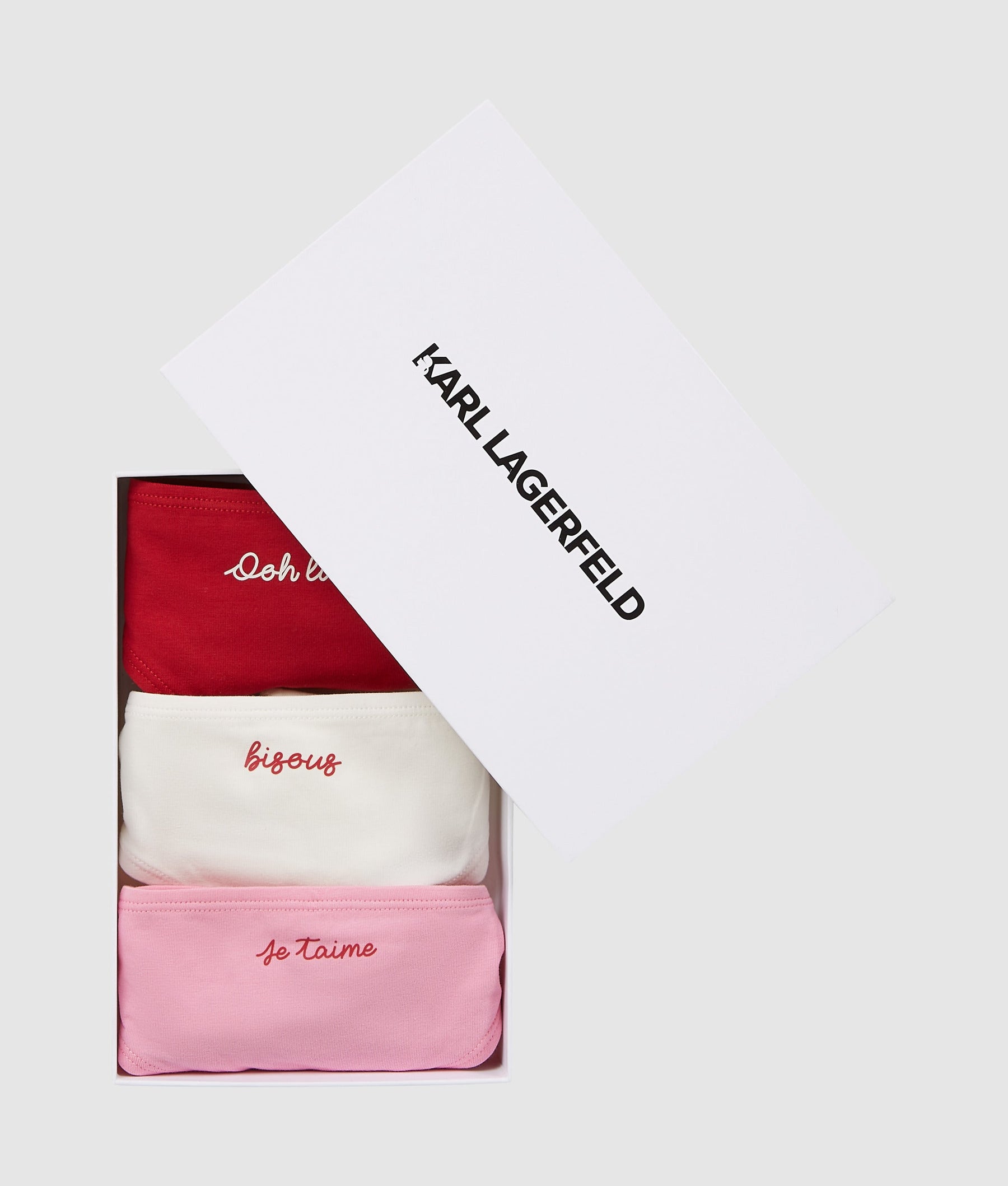 Love notes thong – 3 pack