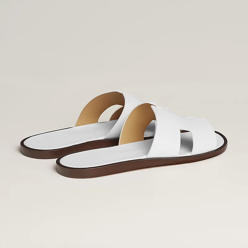Hermès Oran Sandals – White