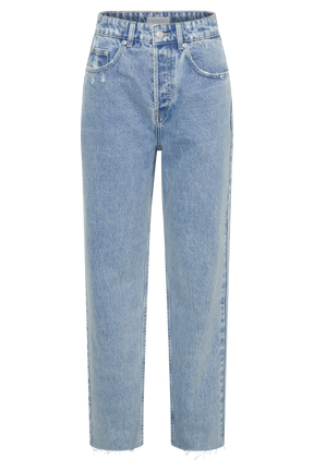 Tina Mom Jean - Mid Blue