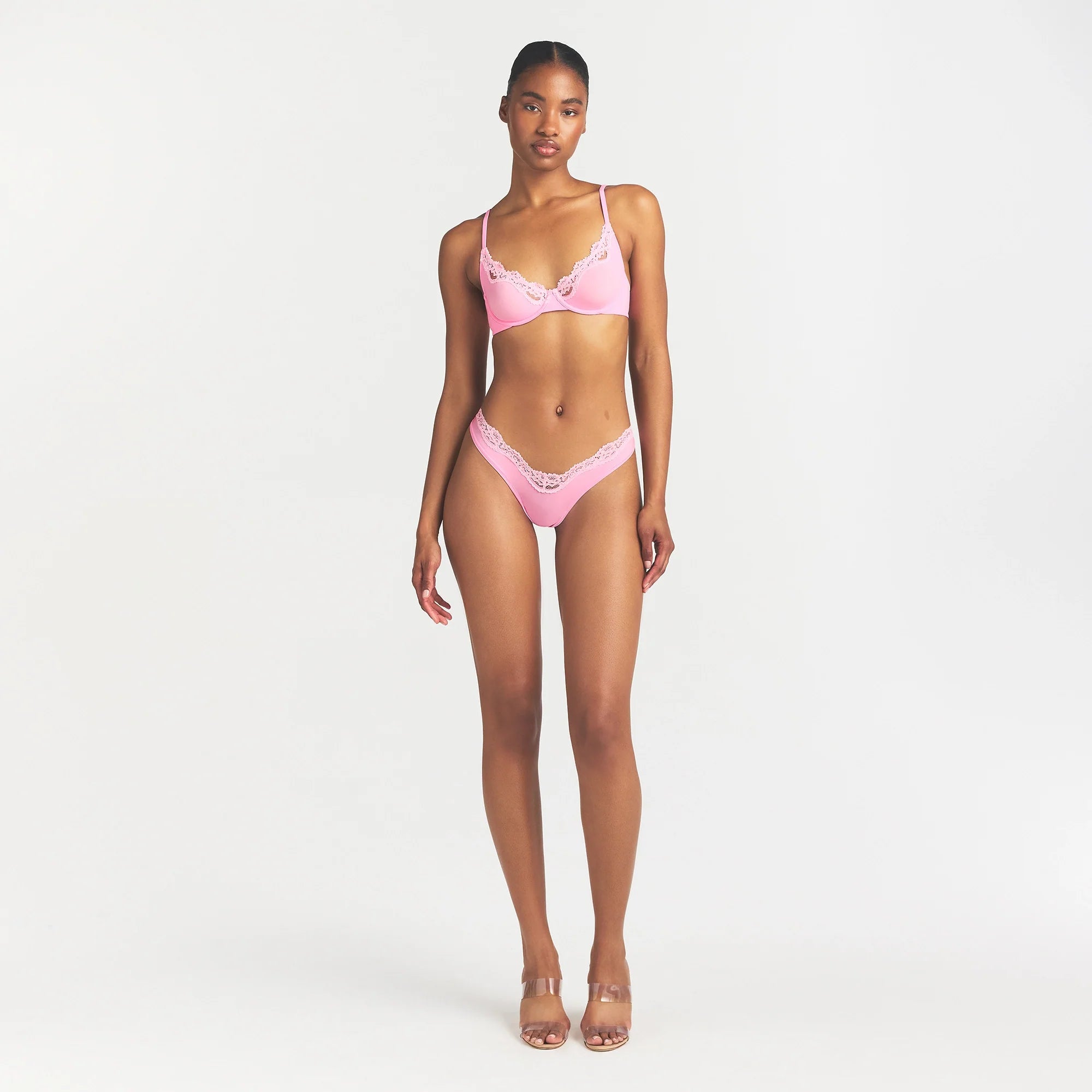 Fits Everybody Lace Unlined Scoop Bra