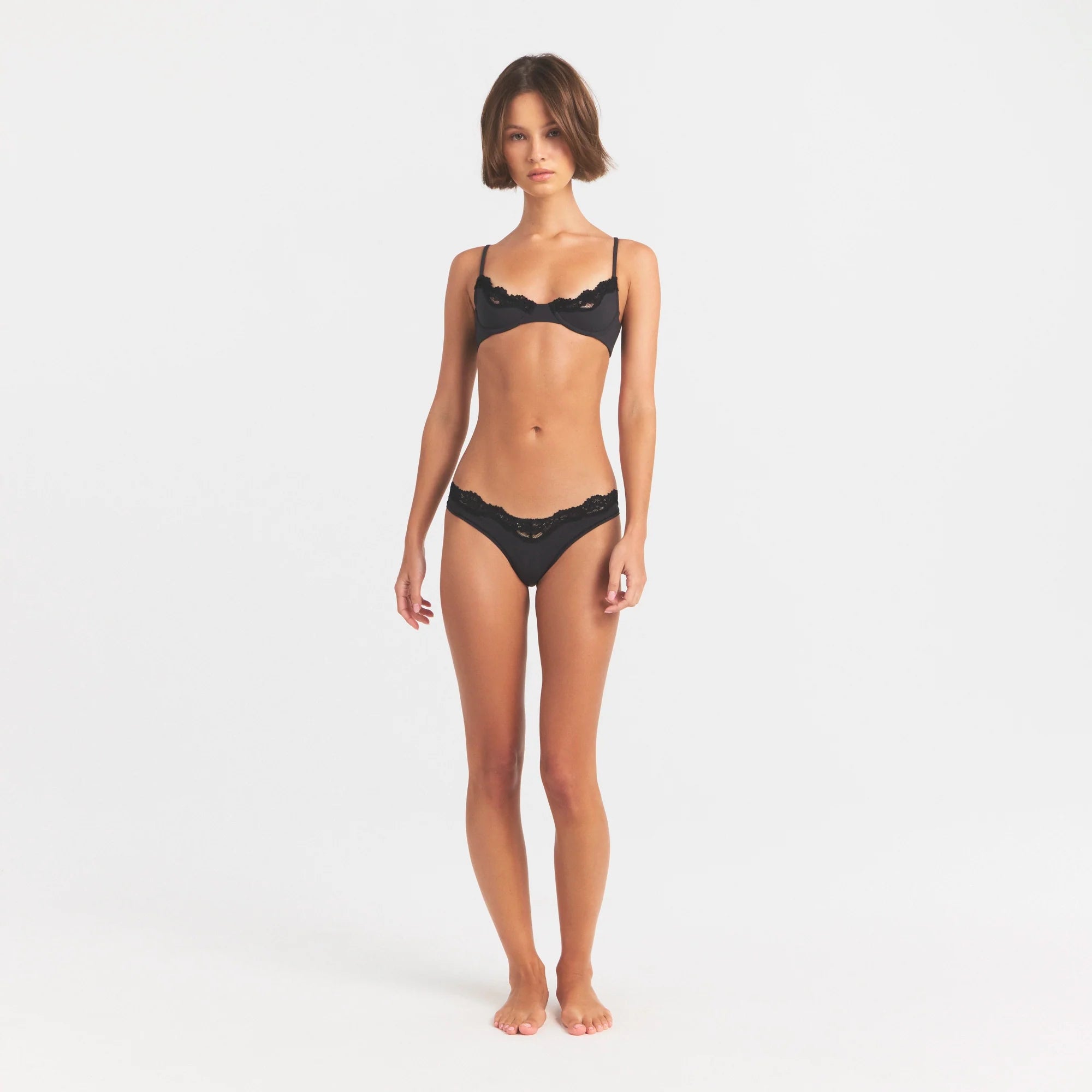 Fits Everybody Lace Unlined Scoop Bra