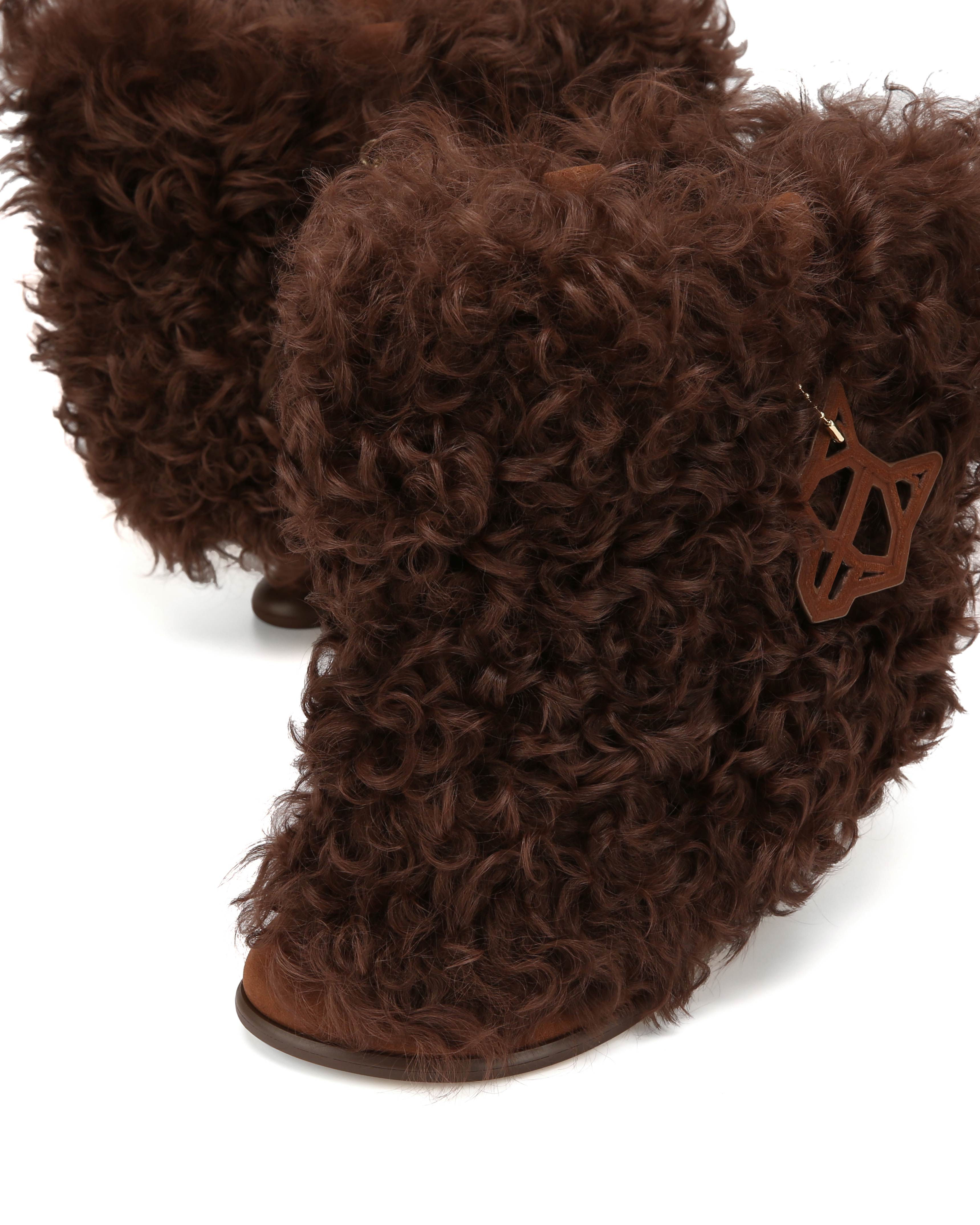 Bam Brown Shearling