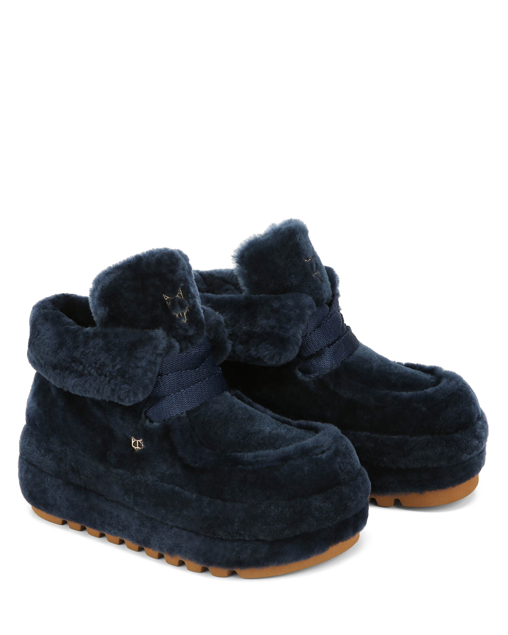 Bambi Navy Shearling