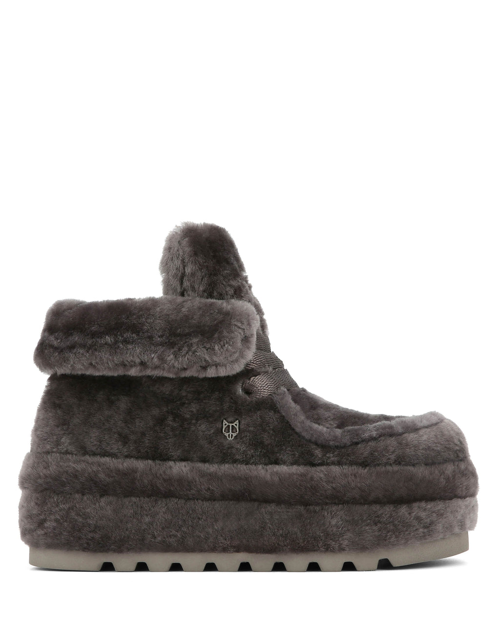 Bambi Slate Grey Shearling