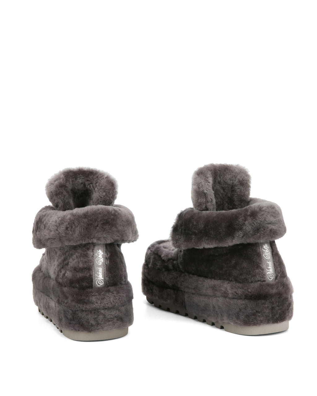 Bambi Slate Grey Shearling