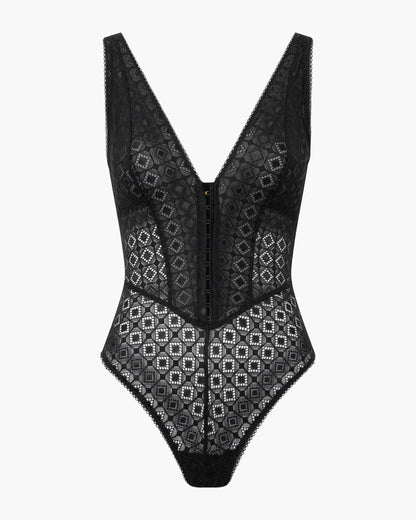 Cinched Waist Bodysuit