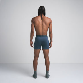 SKIMS STRETCH MENS KNIT BOXER | INDIGO