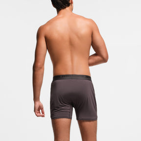 SKIMS STRETCH MENS KNIT BOXER | IRON