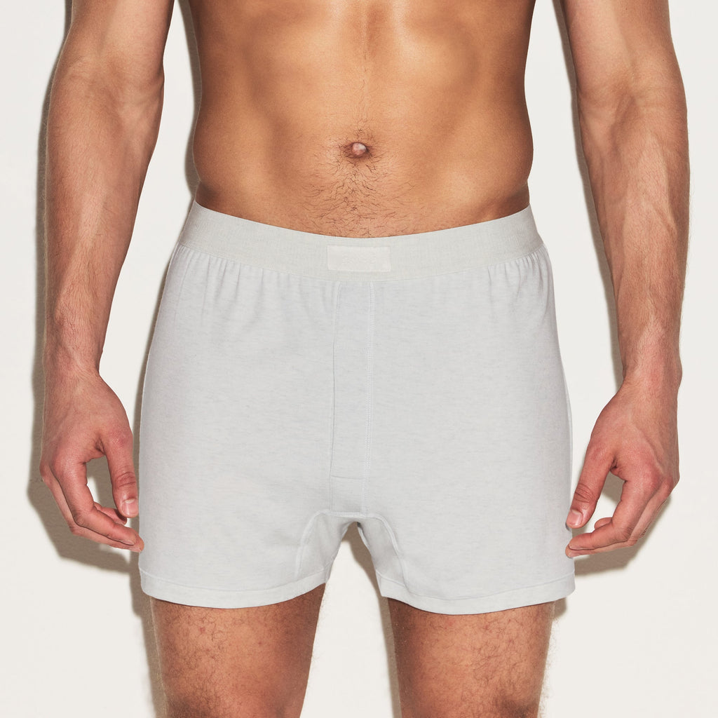 SKIMS COTTON MENS KNIT BOXER 3-PACK | ARMY MULTI