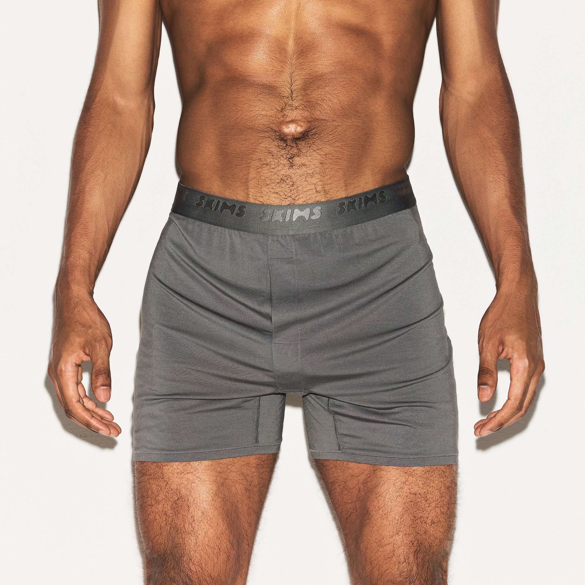 SKIMS STRETCH MENS KNIT BOXER 3-PACK | MELROSE MULTI