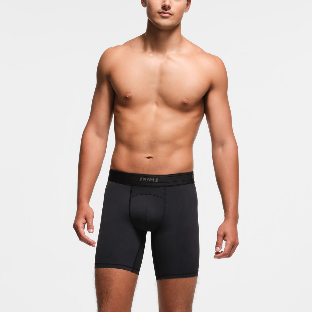 SKIMS FLEX MENS 7" BOXER BRIEF 3-PACK | OBSIDIAN