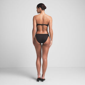 SIGNATURE SWIM DIPPED BIKINI BOTTOM | ONYX