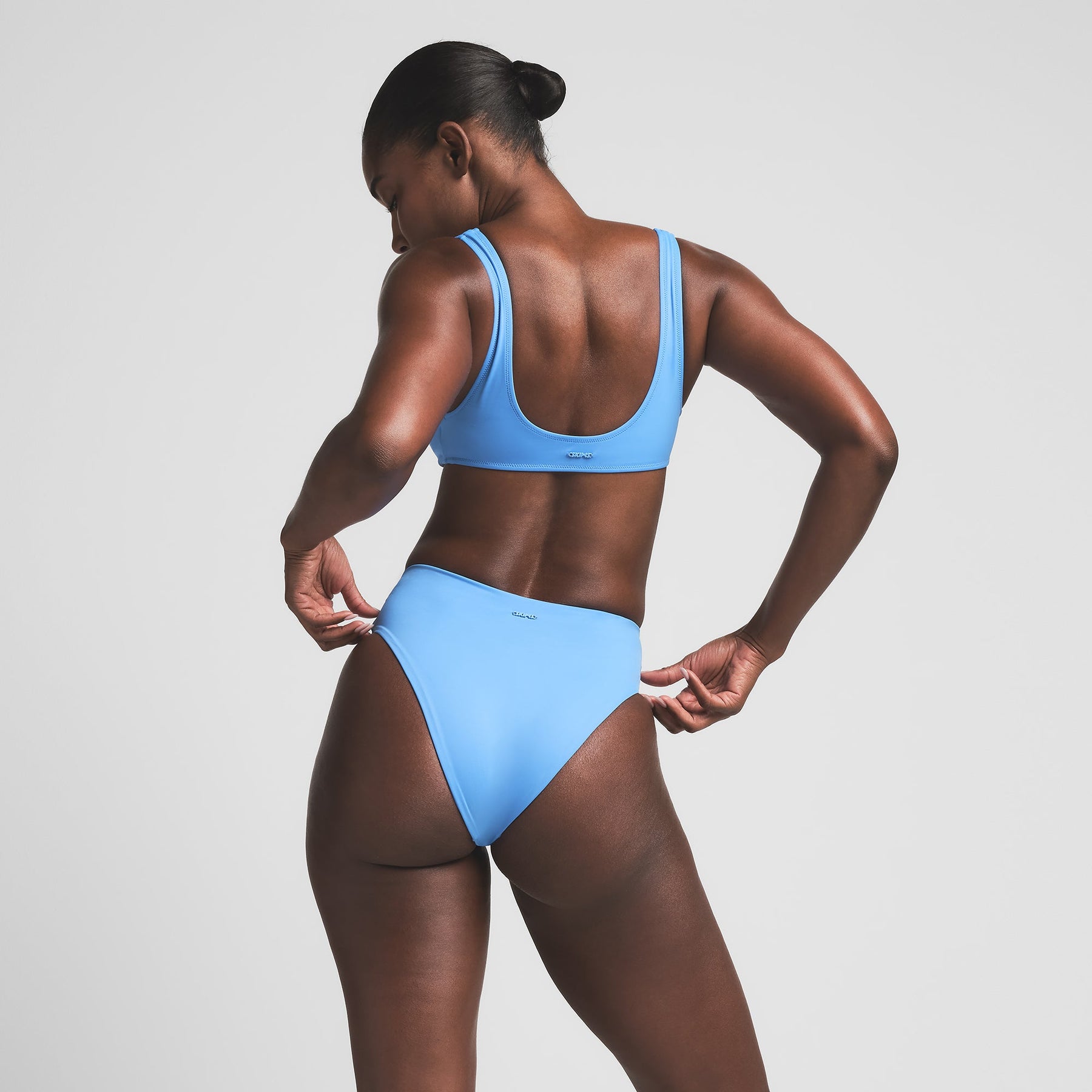 SIGNATURE SWIM HIGH-WAISTED BIKINI BOTTOM | TIDE