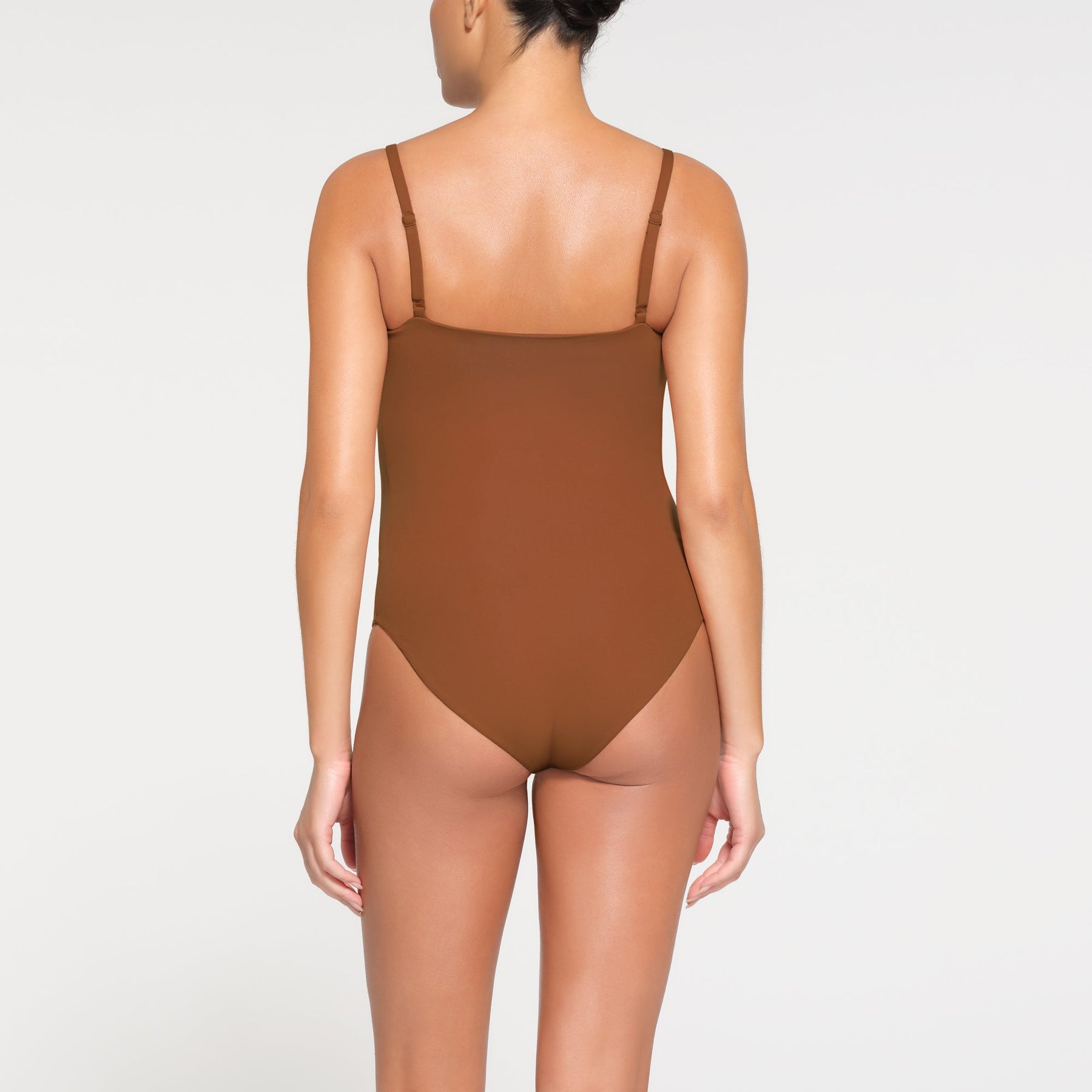 FITS EVERYBODY MATERNITY BRIEF BODYSUIT | BRONZE