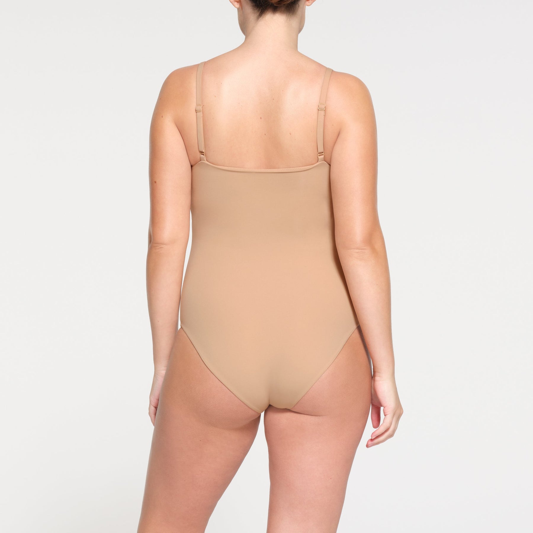 FITS EVERYBODY MATERNITY BRIEF BODYSUIT | CLAY