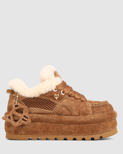 Beau Tan Suede
