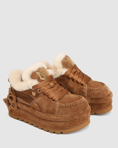 Beau Tan Suede
